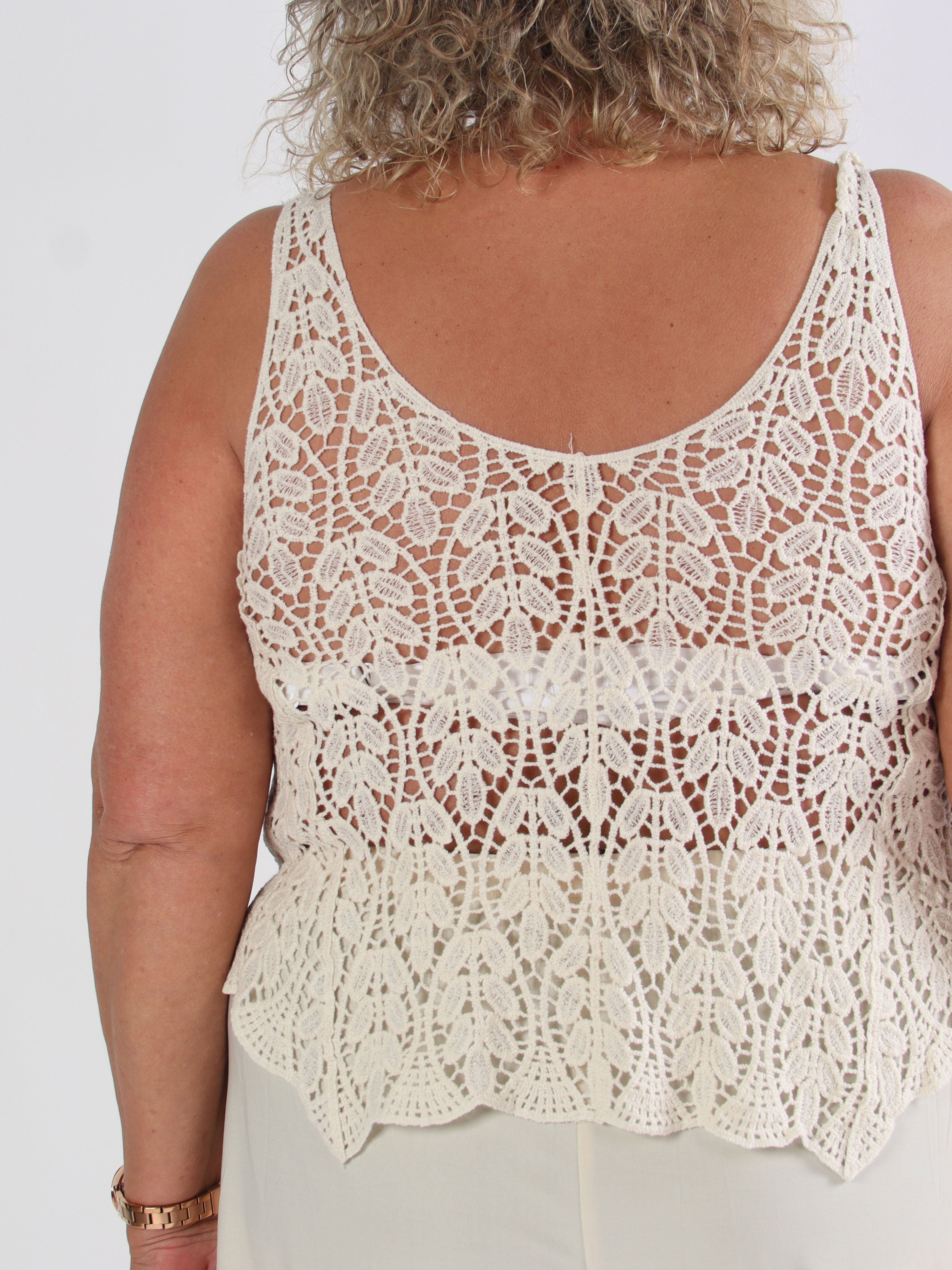 Ida - Söt broderad bomullstopp